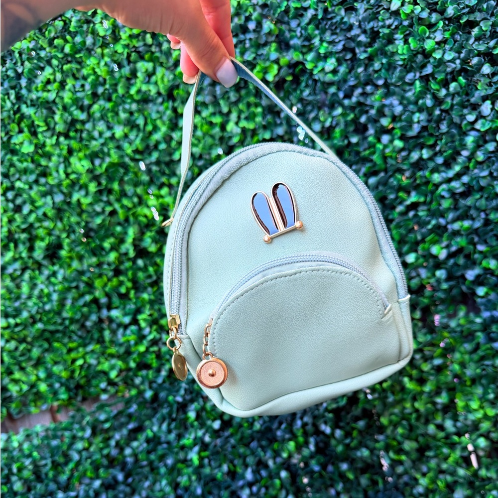 Mint Green Mini Backpack